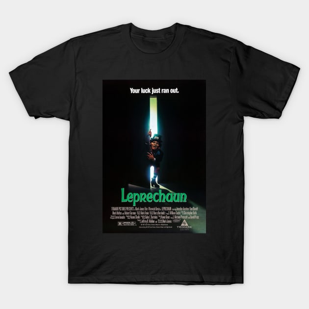 Leprechaun Movie Poster T-Shirt by petersarkozi82@gmail.com